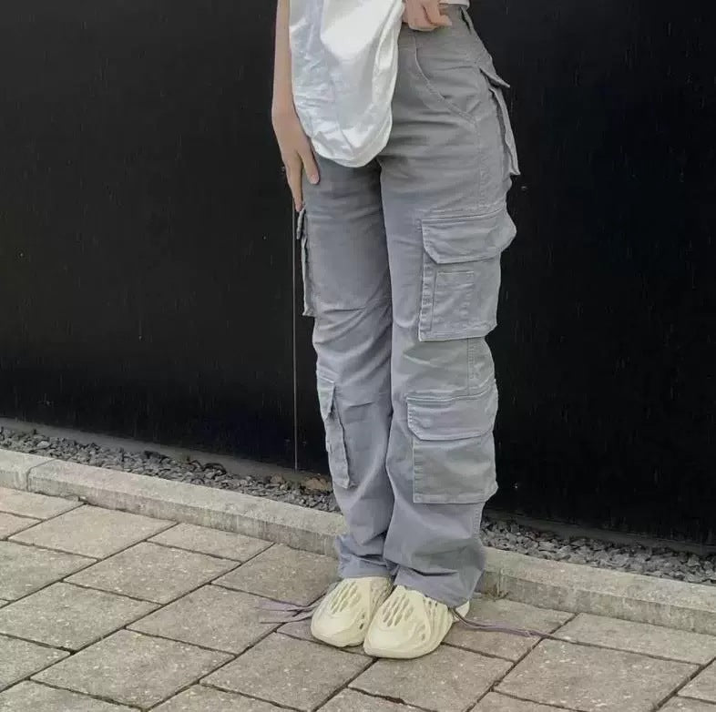 Women's Arctic Street Hip Hop Style Low Pants