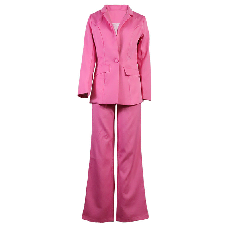 Women's Fashion Temperament Casual Long Sleeve Pants