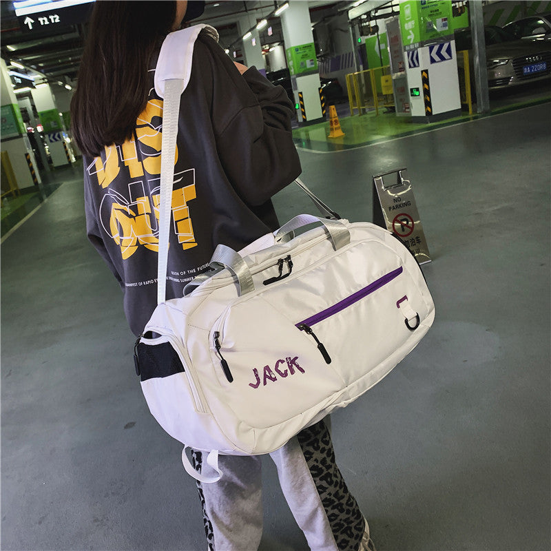 Dry Wet Separation Short Distance Hand Holding Cylinder Travel Bags