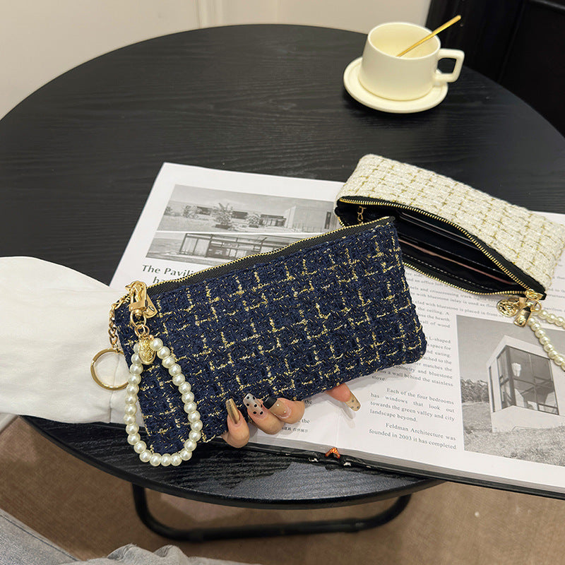 Women's Classic Style Zipper Pocket Long Ladies Wallets