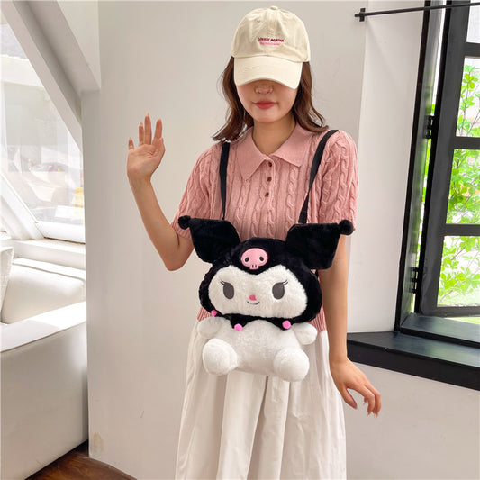 Women's Popular Cartoon Clow Cute Super Shoulder Bags