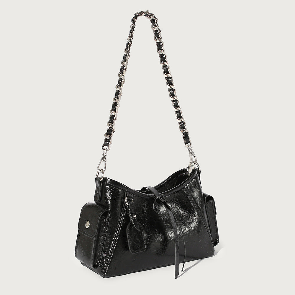 Unique Durable Women's Mini Black Warrior Handbags