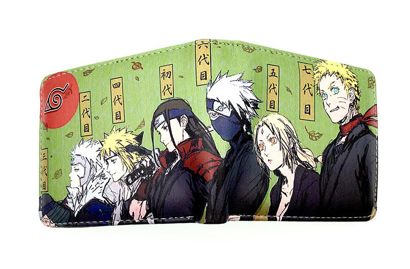 Ninja Red Cloud Four Generation Short Ladies Wallets