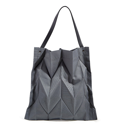 Trendy Design Geometric Canvas Large Capacity Bags