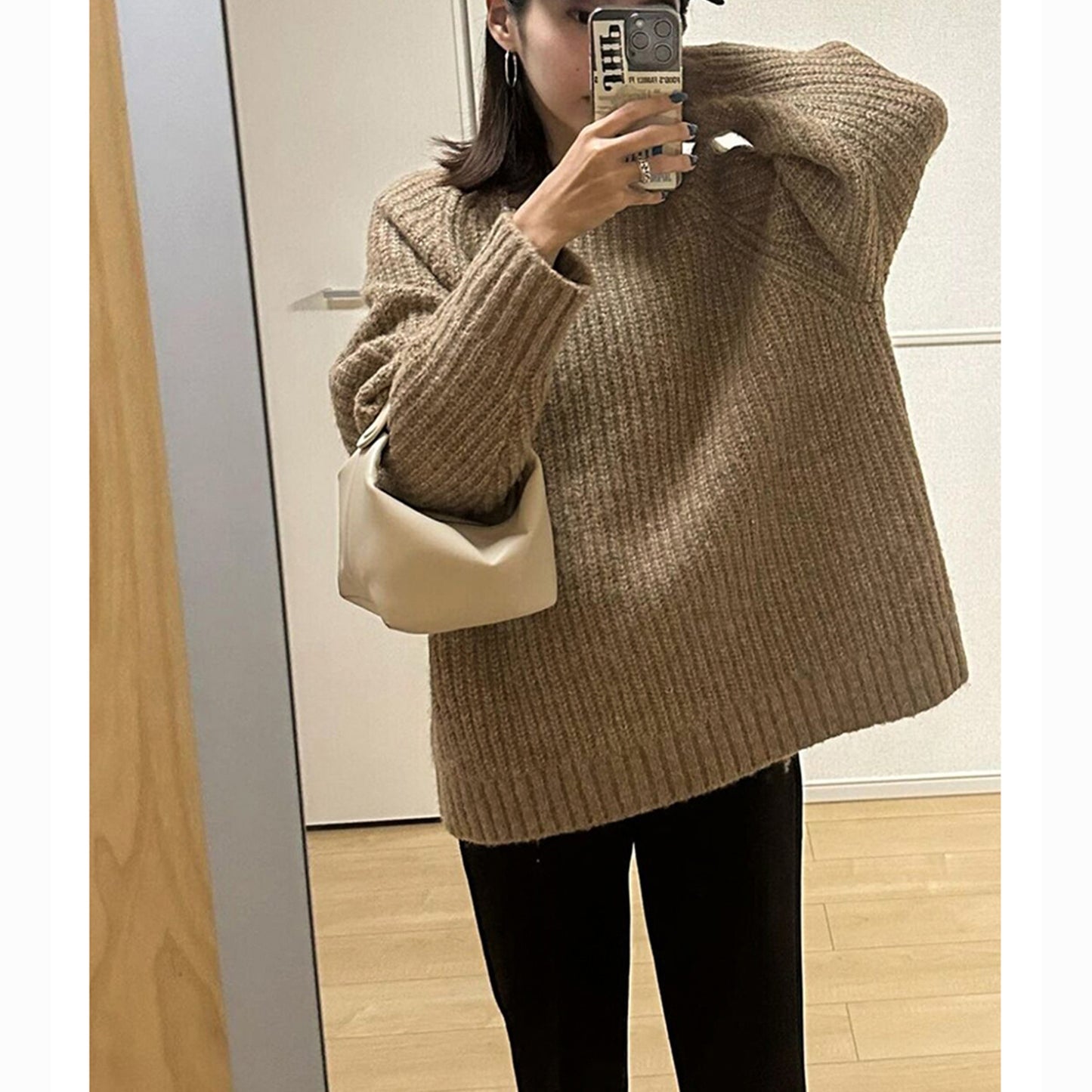 Women's Design Lunch Box First Layer Handbags