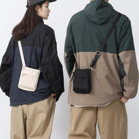 Women's & Men's & Mobile Fashion Korean Style Nylon Lightweight Summer Men's Messenger Bags
