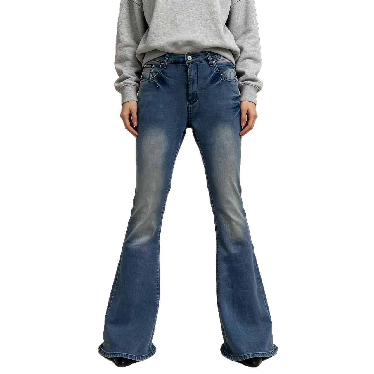 Women's Retro Skinny Hot Slimming Versatile Trousers Jeans