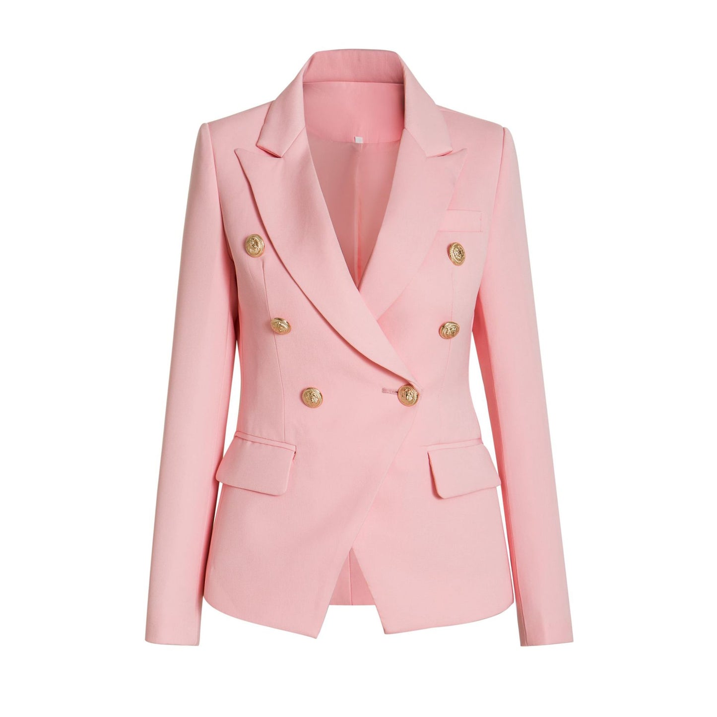 Women's Breasted Solid Color Slim Fit Slimming Blazers