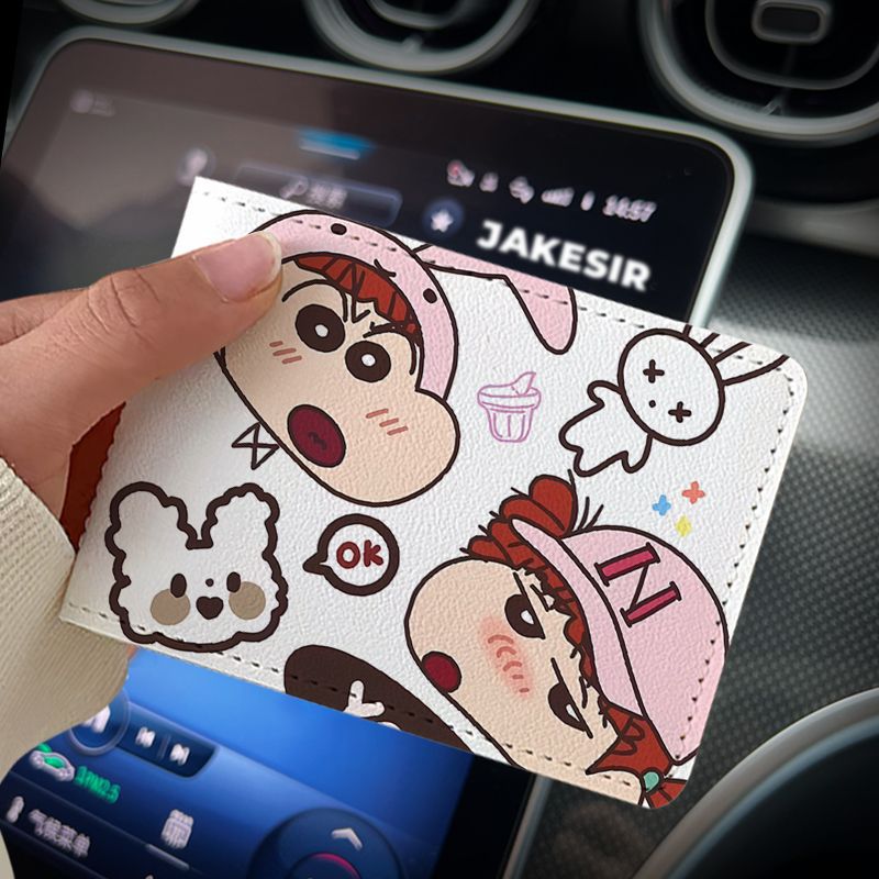 Cute License Protective Cover Driving Motor Card Holder