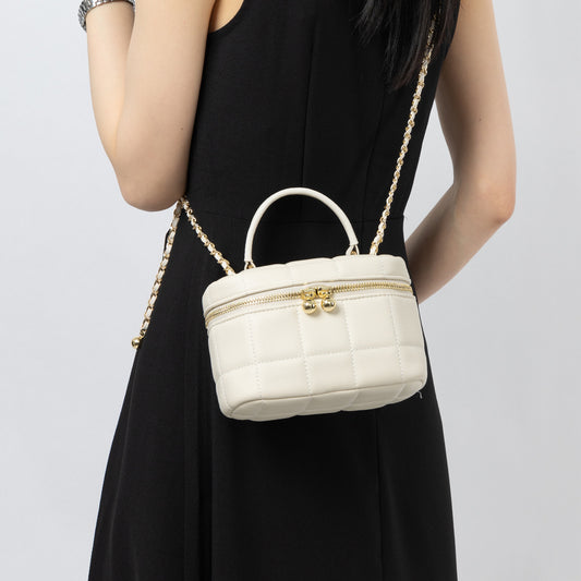 Women's Leather Classic Style Box Advanced Texture Crossbody Bags