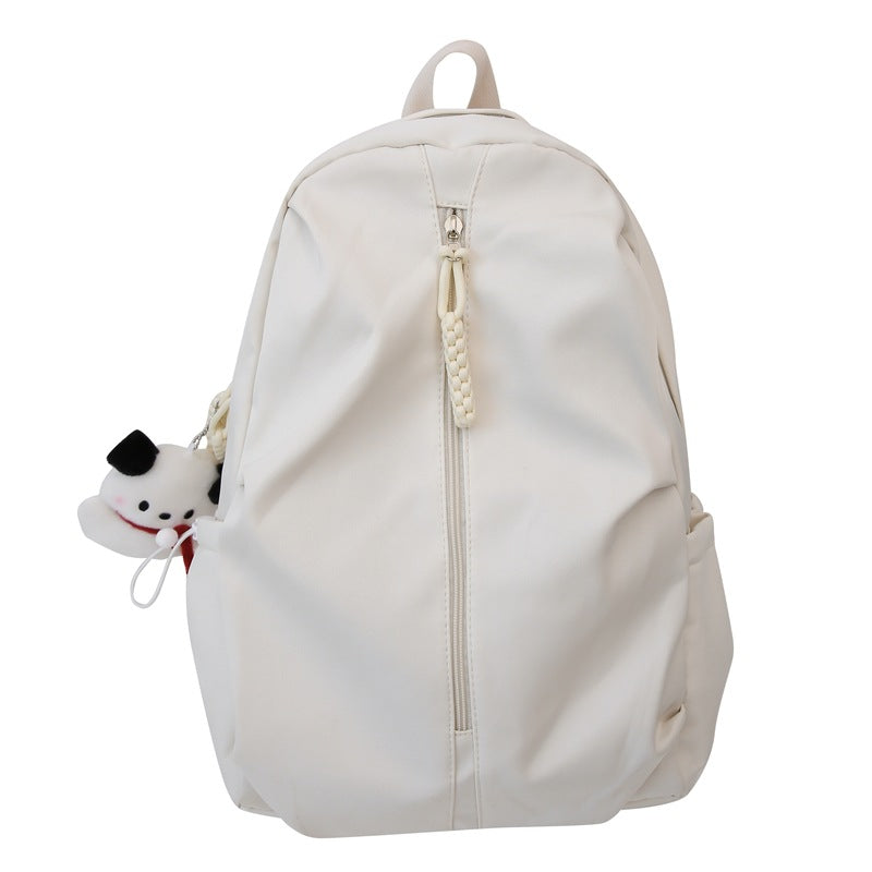 Size Simple Junior Senior High Lightweight Camp Middle School Students' Schoolbags