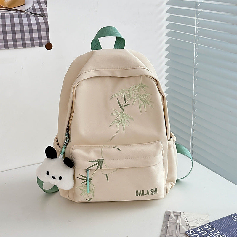 Women's Chinese Style Large Capacity Junior College Middle School Students' Schoolbags