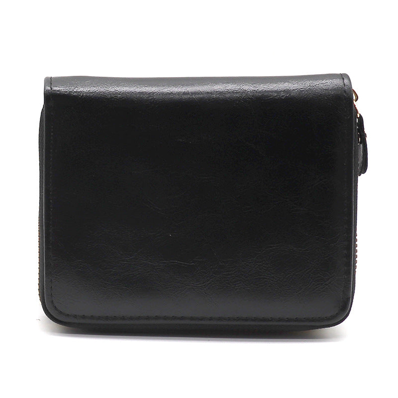 Vintage Organ Large Capacity Multifunctional Female Card Holder