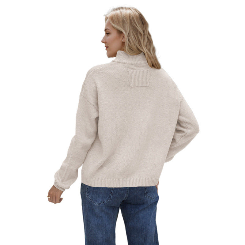 Women's New Classic Beautiful Button Baggy Sweaters