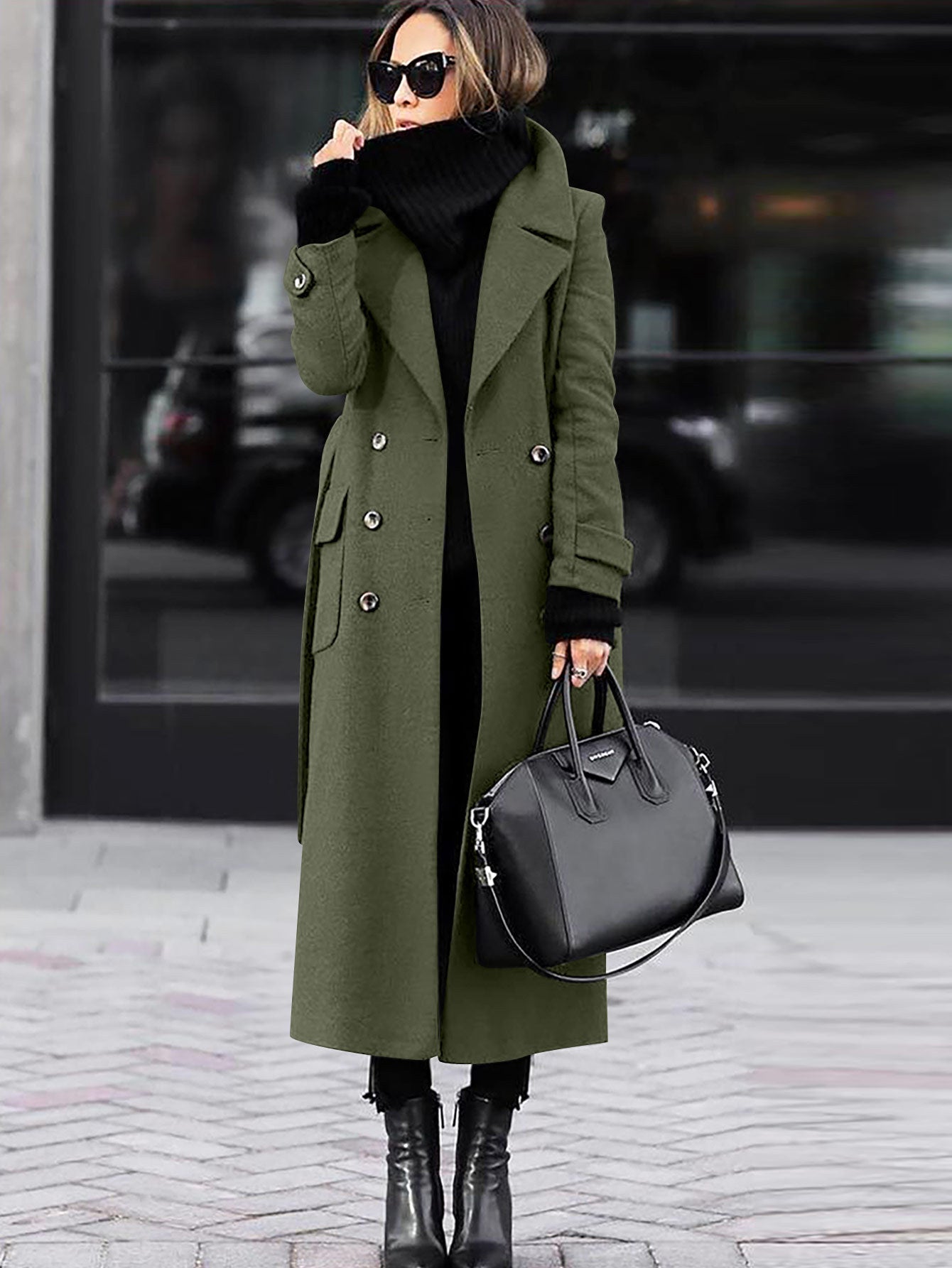 Women's Charming Slouchy Casual Fashion Woolen Coats
