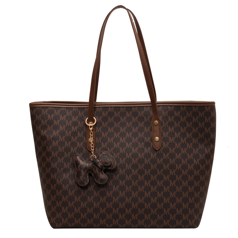 Women's Light Luxury Large Capacity Commuter Hand Tote Bags
