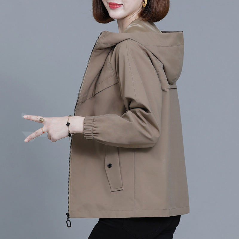 Women's Trench Spring Temperament Small Fashion Slimming Jackets