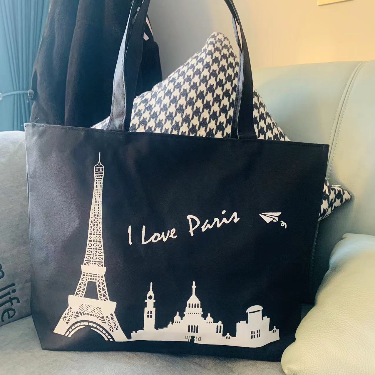 Women's Shopping Artistic Canvas Korean Style Fashion Shoulder Bags