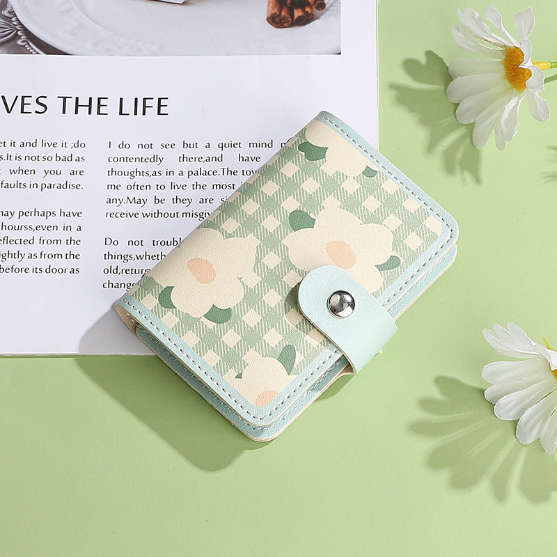 Women's Summer Fresh Driving License Large Capacity Card Holder