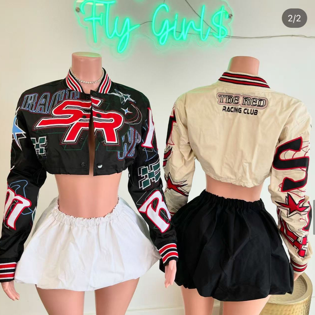 Fashion American Embroidered Threaded Long Sleeve Uniform