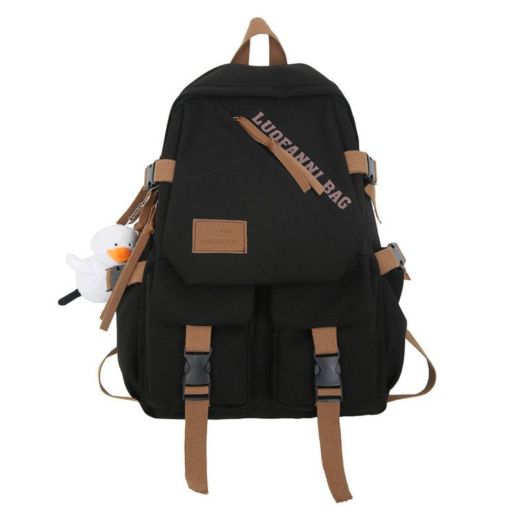 High Male Large Capacity Primary Simple Backpacks