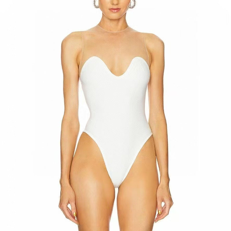 One-piece Corset Female Spring Personality Seamless Design Suits