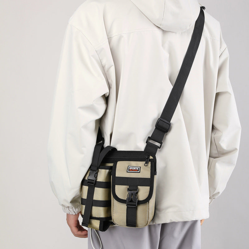 Men's Innovative Slouchy Leisure Kettle Mobile Men's Messenger Bags