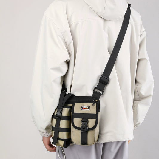 Men's Innovative Slouchy Leisure Kettle Mobile Men's Messenger Bags