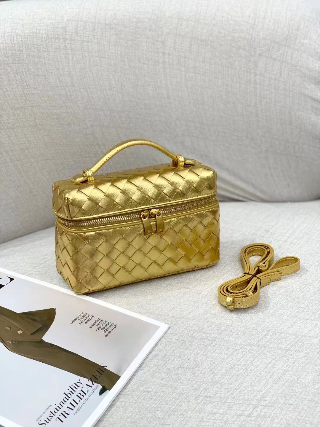 Casual Box Rhombus Chain Western Fashion Handbags