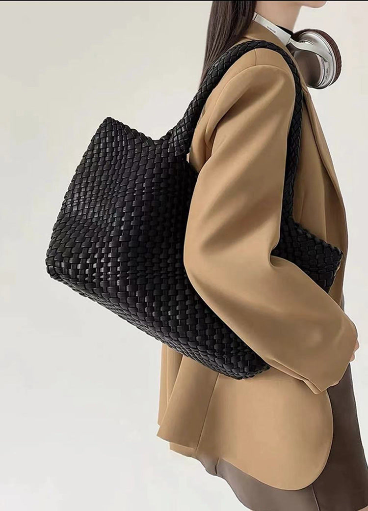 Attractive Fashion Capacity Hand-woven Vegetable Basket Bags