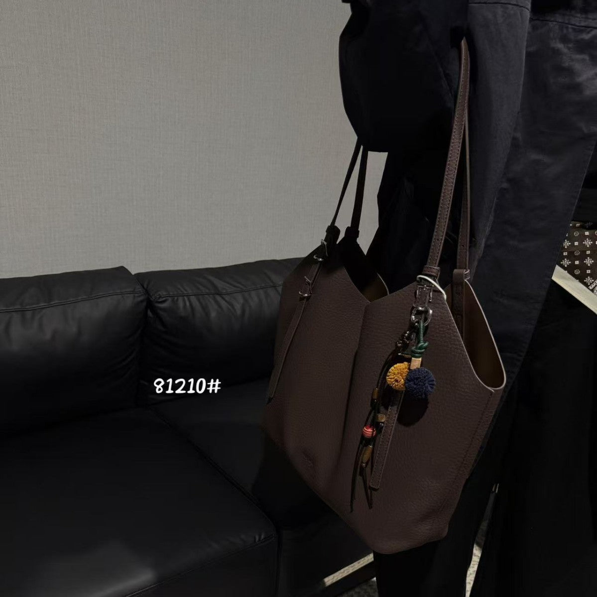 Women's Lazy Style Genuine Leather Large Capacity Tote Bags