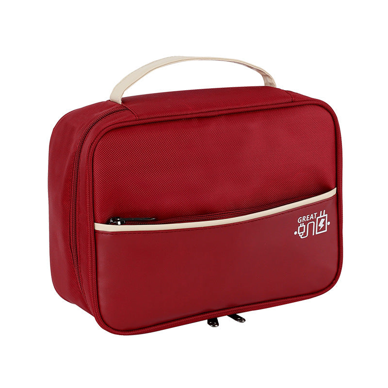 Layer Packet Data Cable Storage Portable Travel Bags