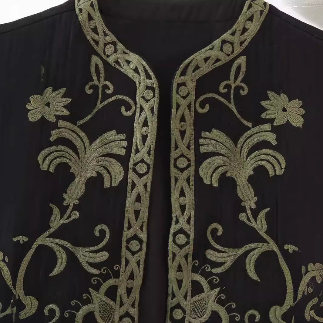 Women's Durable Cool Comfortable Attractive Embroidery Vests