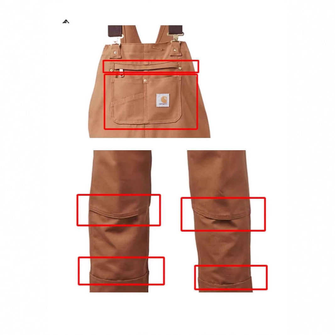 Tool Overalls Street Fashion Suspenders Trousers Jumpsuits