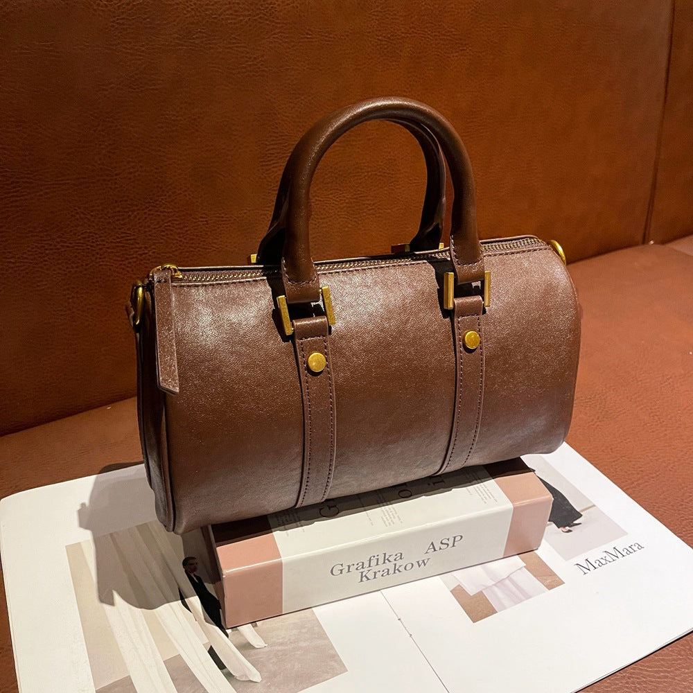 Women's Light Luxury Western Style Boston Vegetable Crossbody Bags