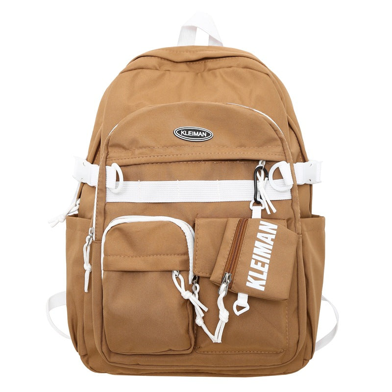 Large Capacity Leisure Couple Trendy Fashion Backpacks