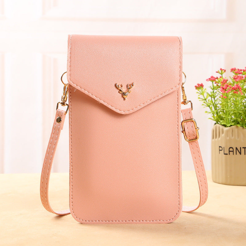 Women's Mini Simple Touch Screen Stylish Lightweight Phone Bags