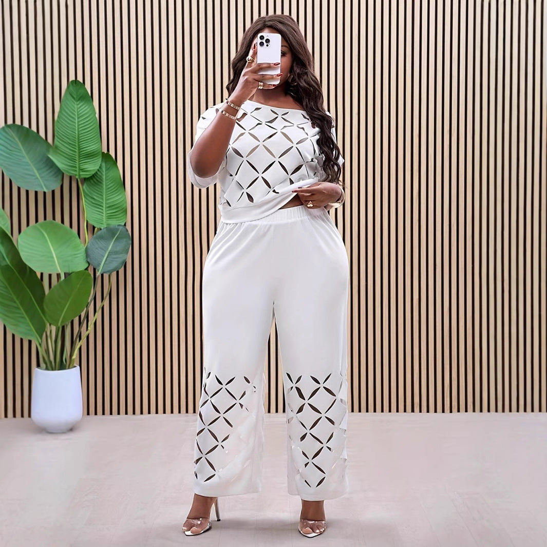 Elegant Solid Color Casual Asymmetric Shoulder Suits