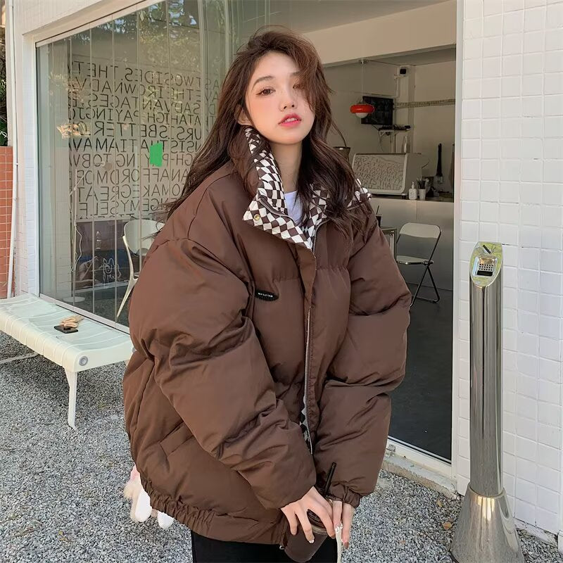 Women's Yi Fashion Design Sense Long Cotton Coats