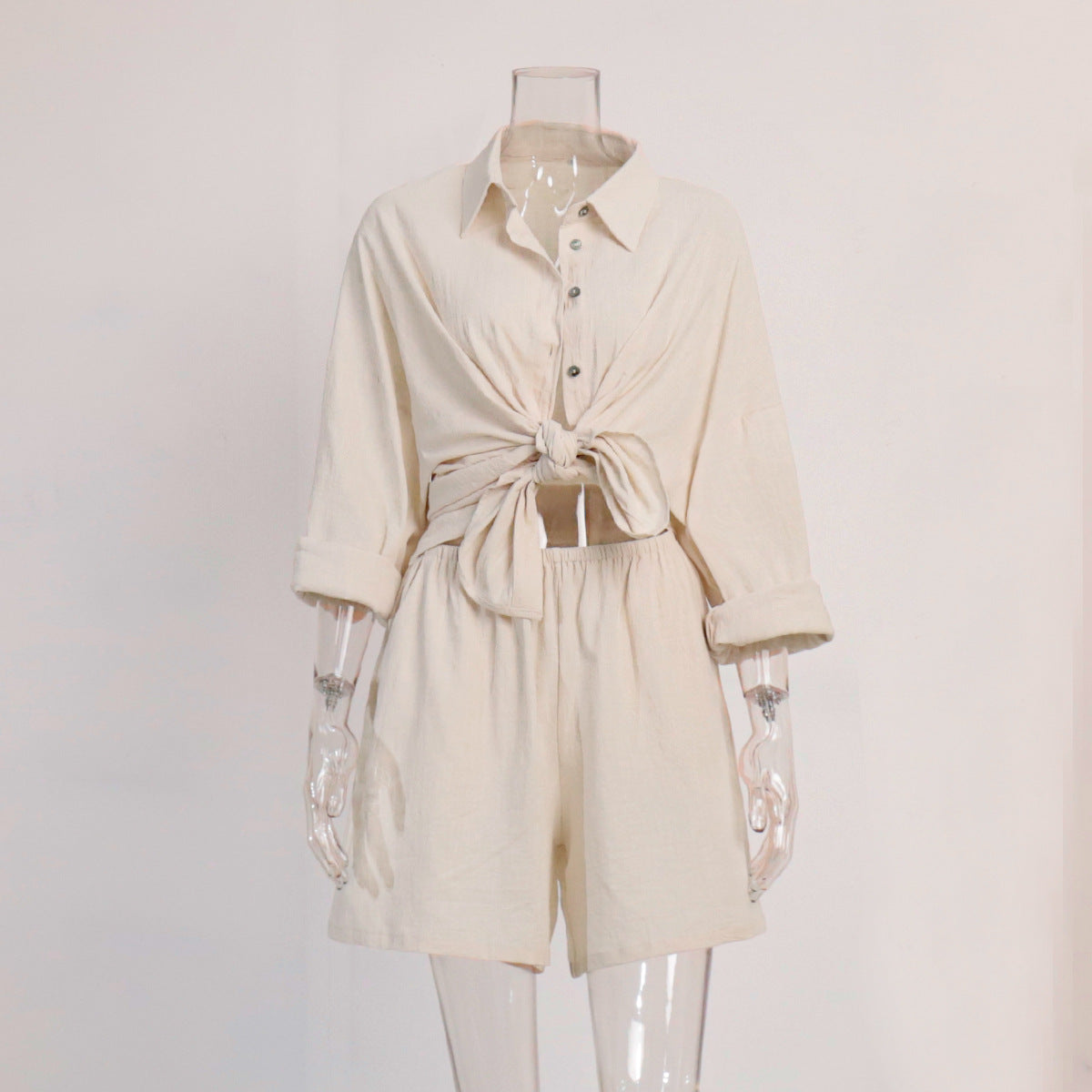 Women's Shirt Outfit Summer Vacation Casual Loose Suits