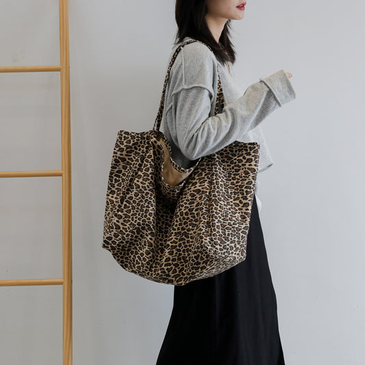 Idle Style Leisure Shopping Large Capacity Shoulder Bags