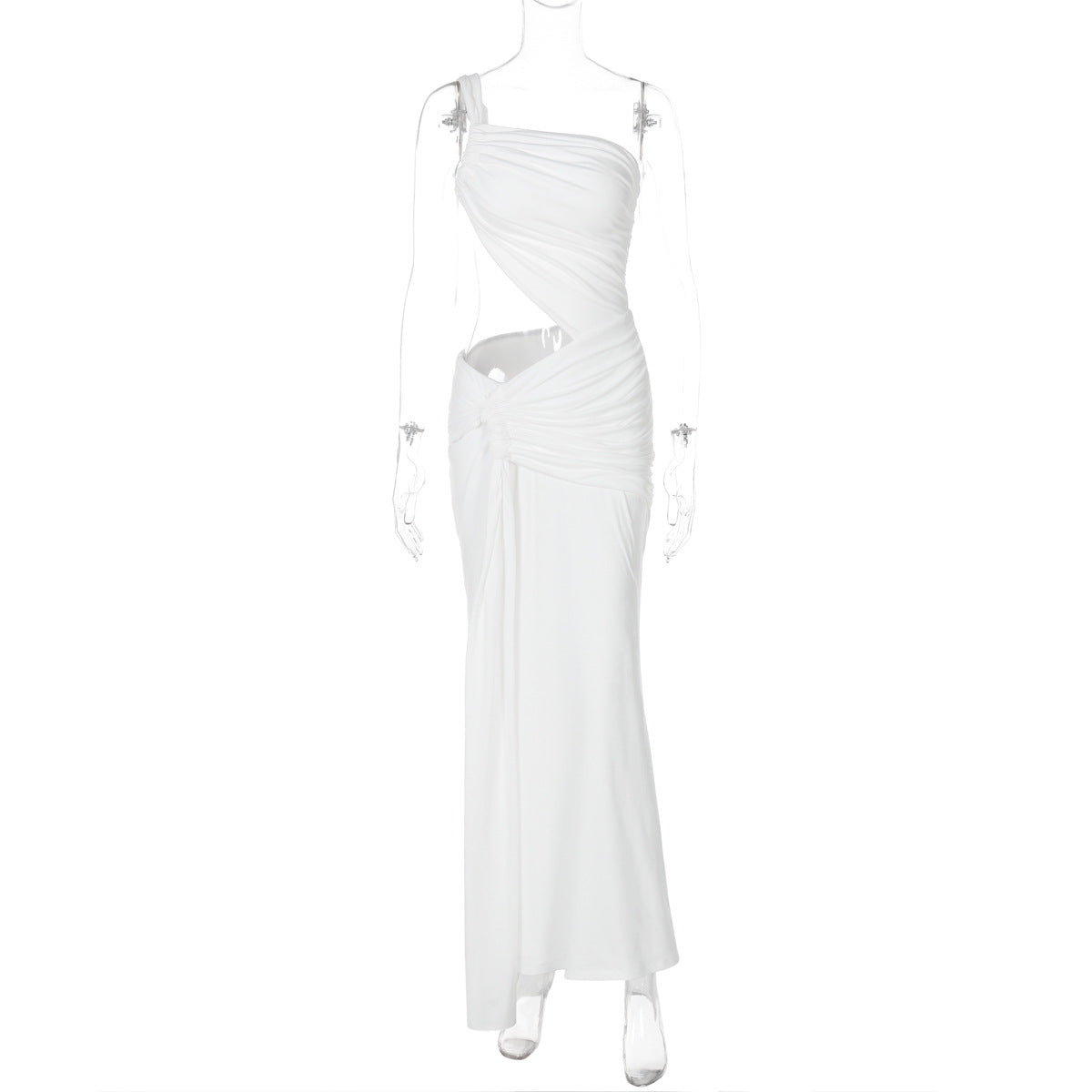 Midriff Pure Desire Style Slim Double Dresses