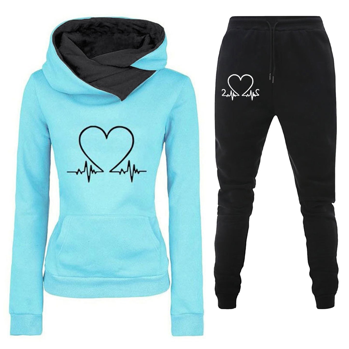 Spring Leisure Sports Heartbeat Frequency Female Women's Sweater, Sweater