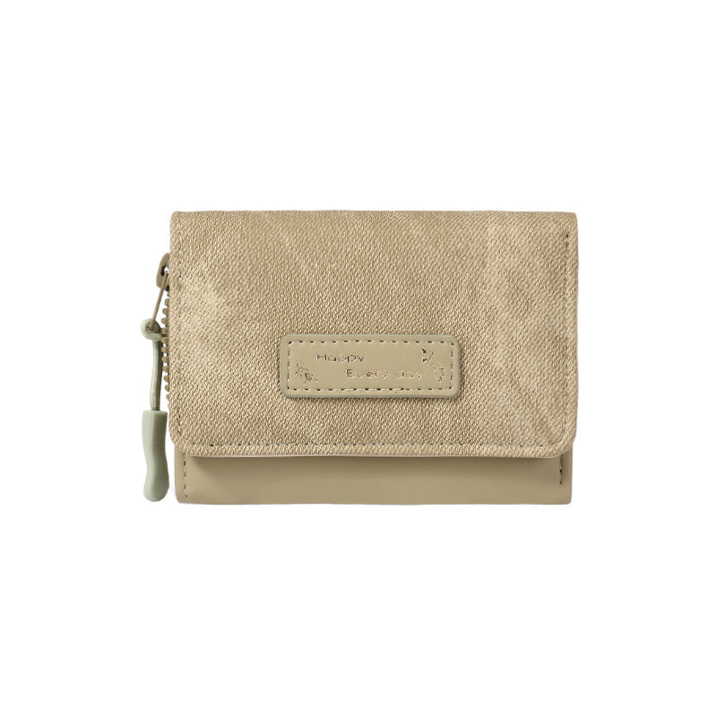 Women's Korean Female Multiple Slots Zipper Ladies Wallets