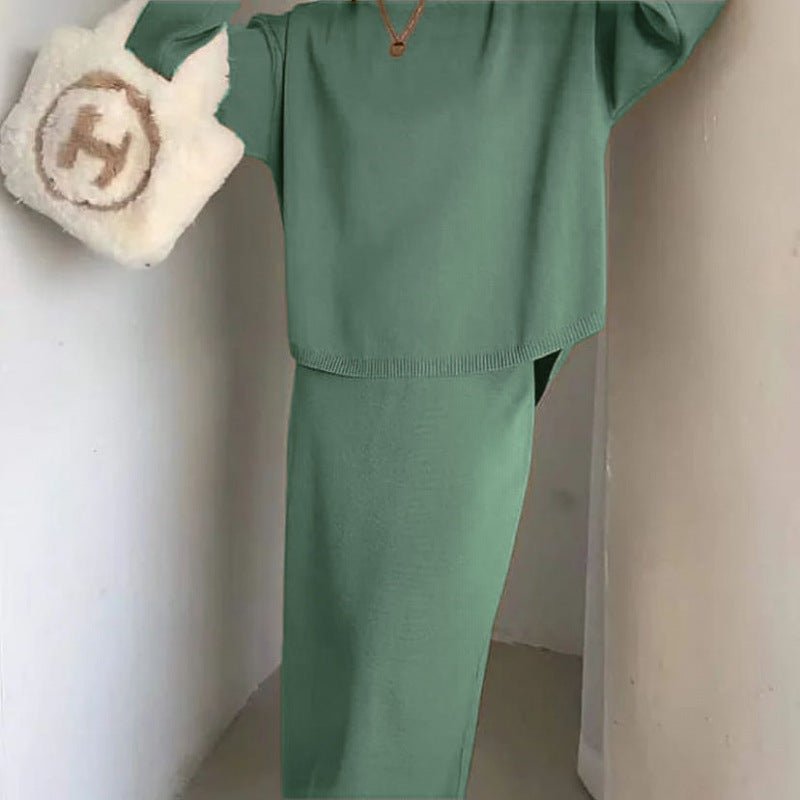 Women's Spring Solid Color Minimalist Long Sleeve Suits
