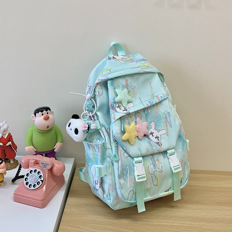 High Female Niche Design Junior Decoration Middle School Students' Schoolbags