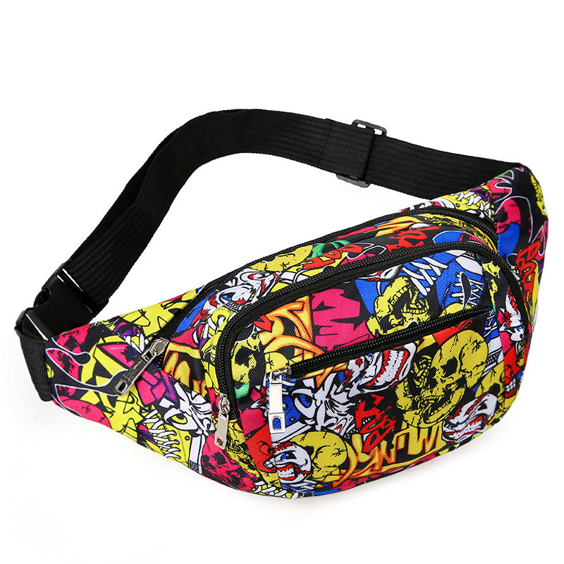 Men's Oxford Cloth Large Capacity Money Collection Checkout Men's Waist Packs