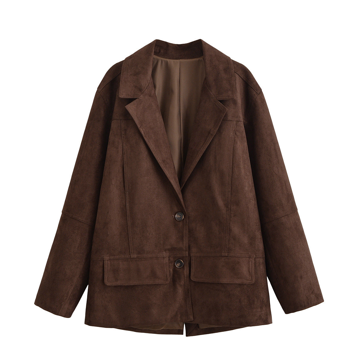 Women's Fashion Temperament Commute Classic Collar Coats