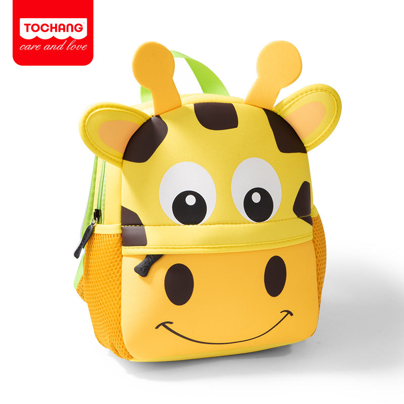Children's Elegant Cartoon Cute Animal Neoprene Kindergarten School Bags