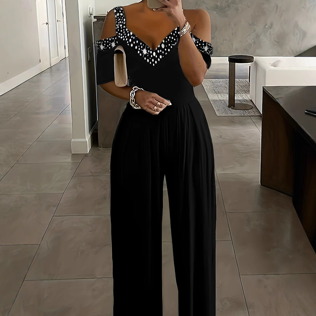 Innovative Comfortable Women's One-piece Dress Printed Jumpsuits